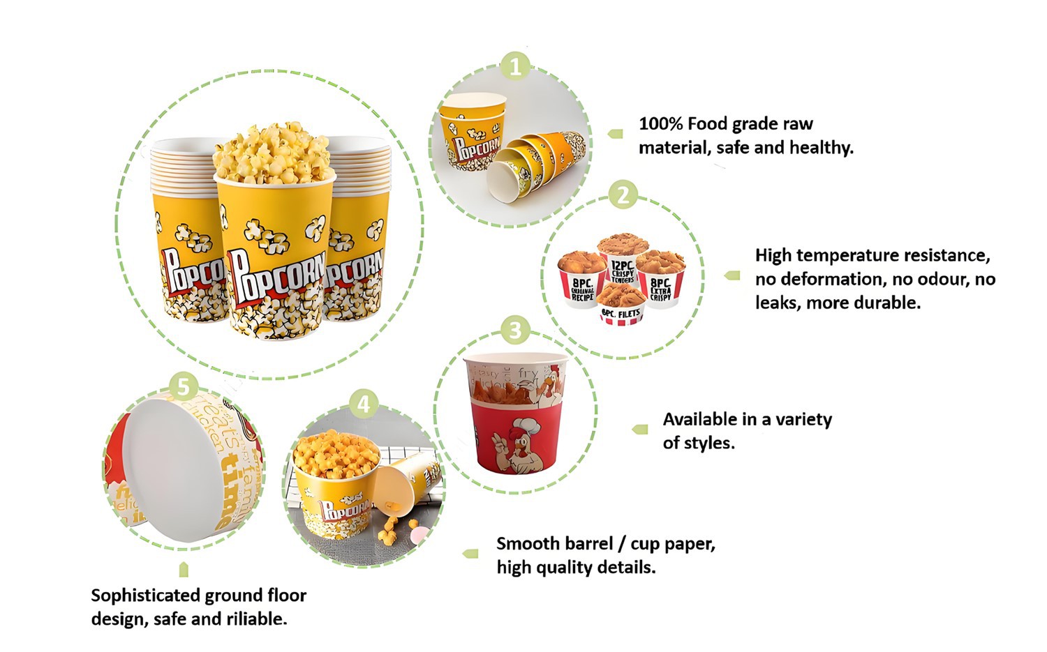 popcorn containers with cup holders popcorn containers with cup holders