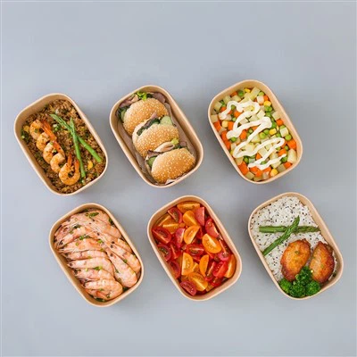 Ruut 500ml 1000ml Kraft Bowl